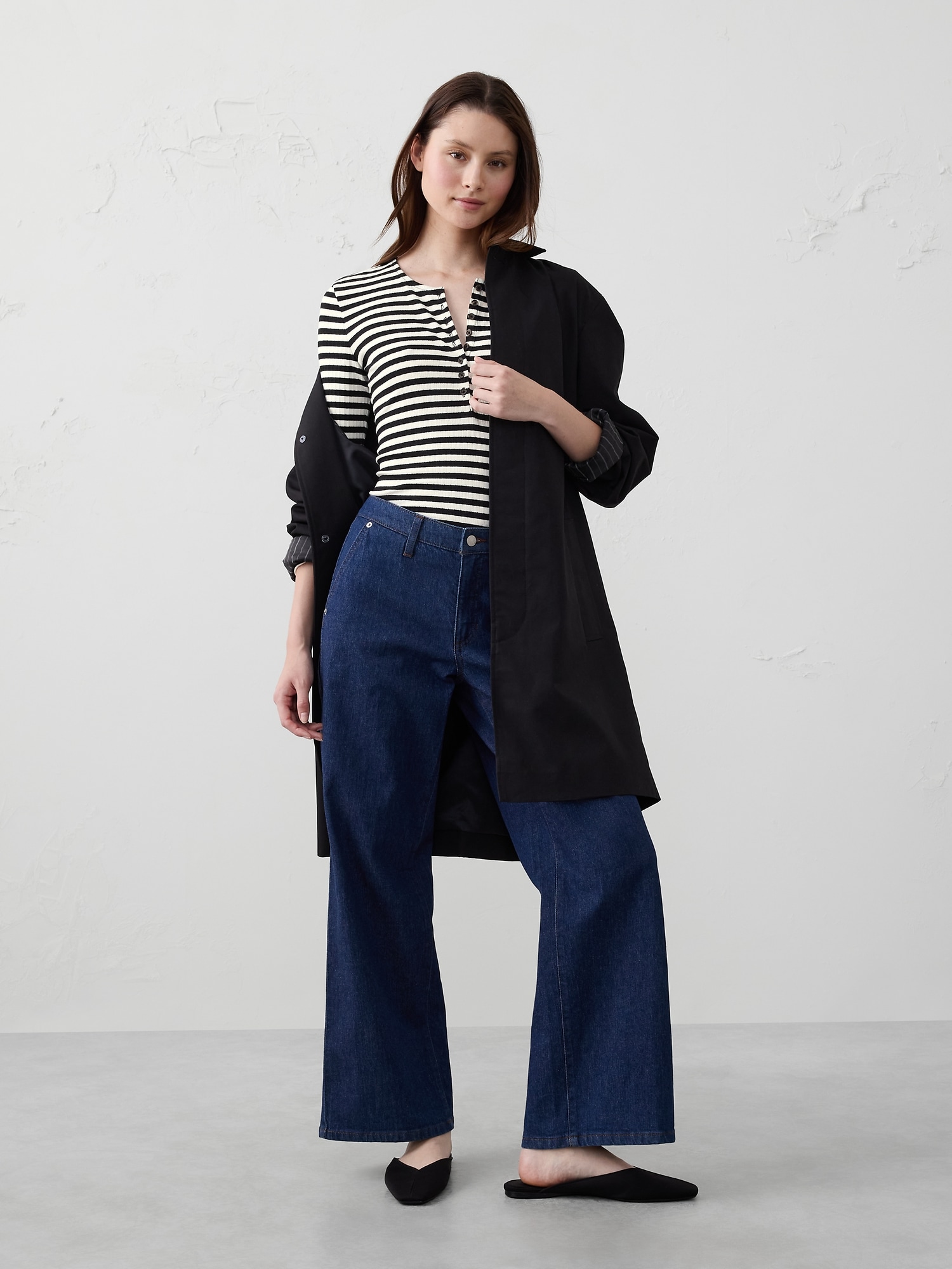 Image number 3 showing, Textured Henley