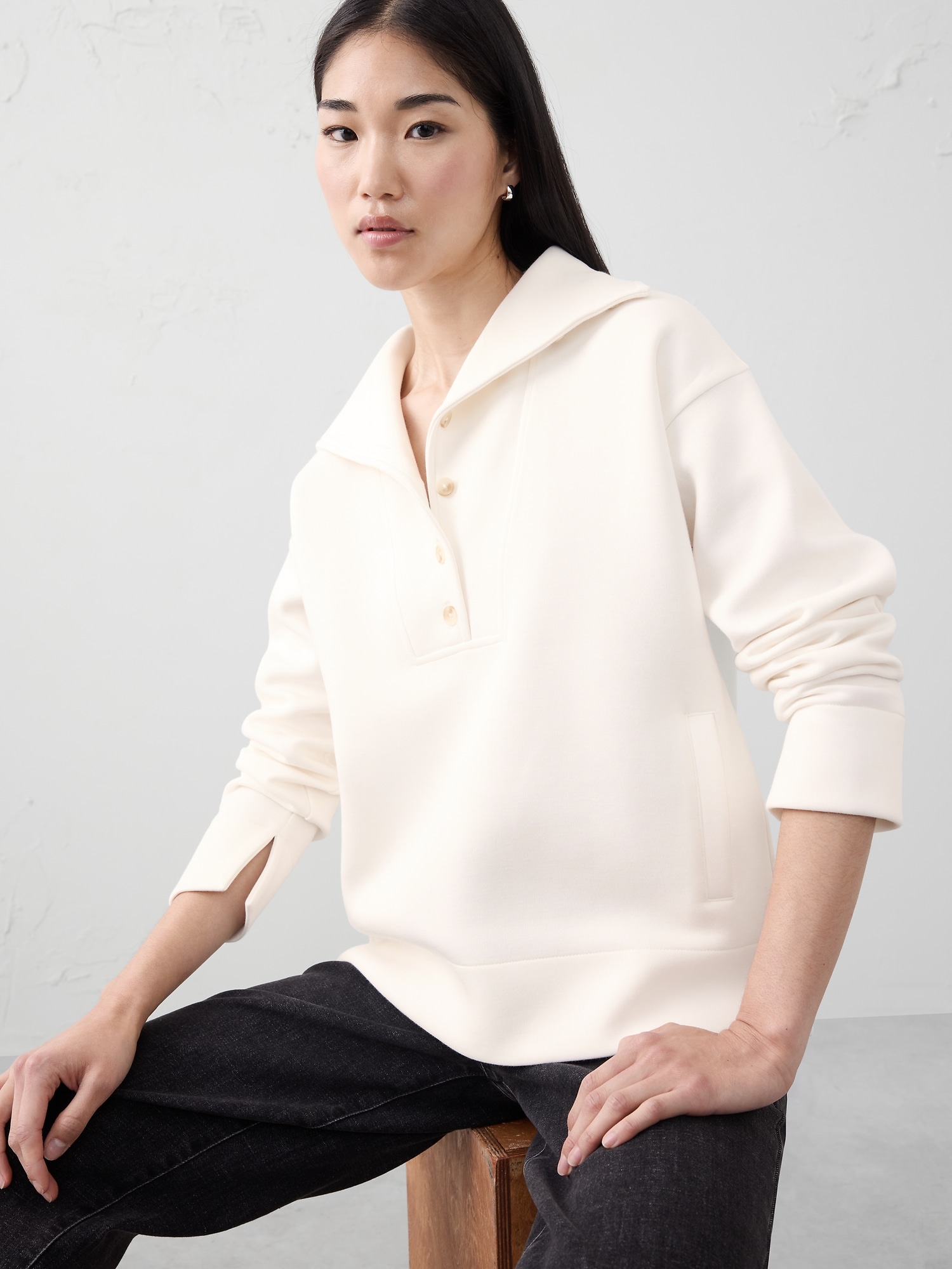 Image number 1 showing, Oversized Scuba Sweatshirt