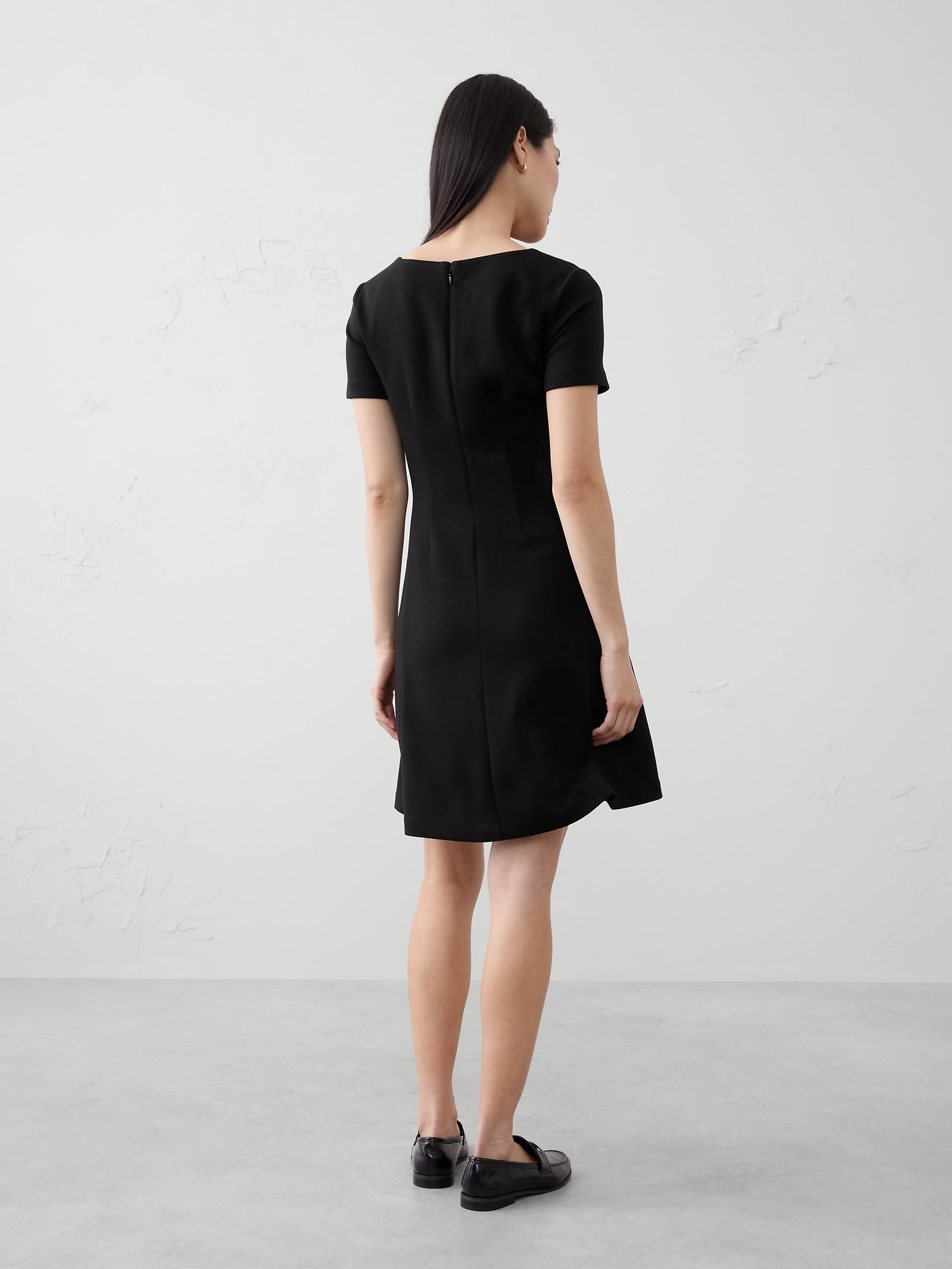 Image number 2 showing, SCUBA KNEE-LENGTH DRESS