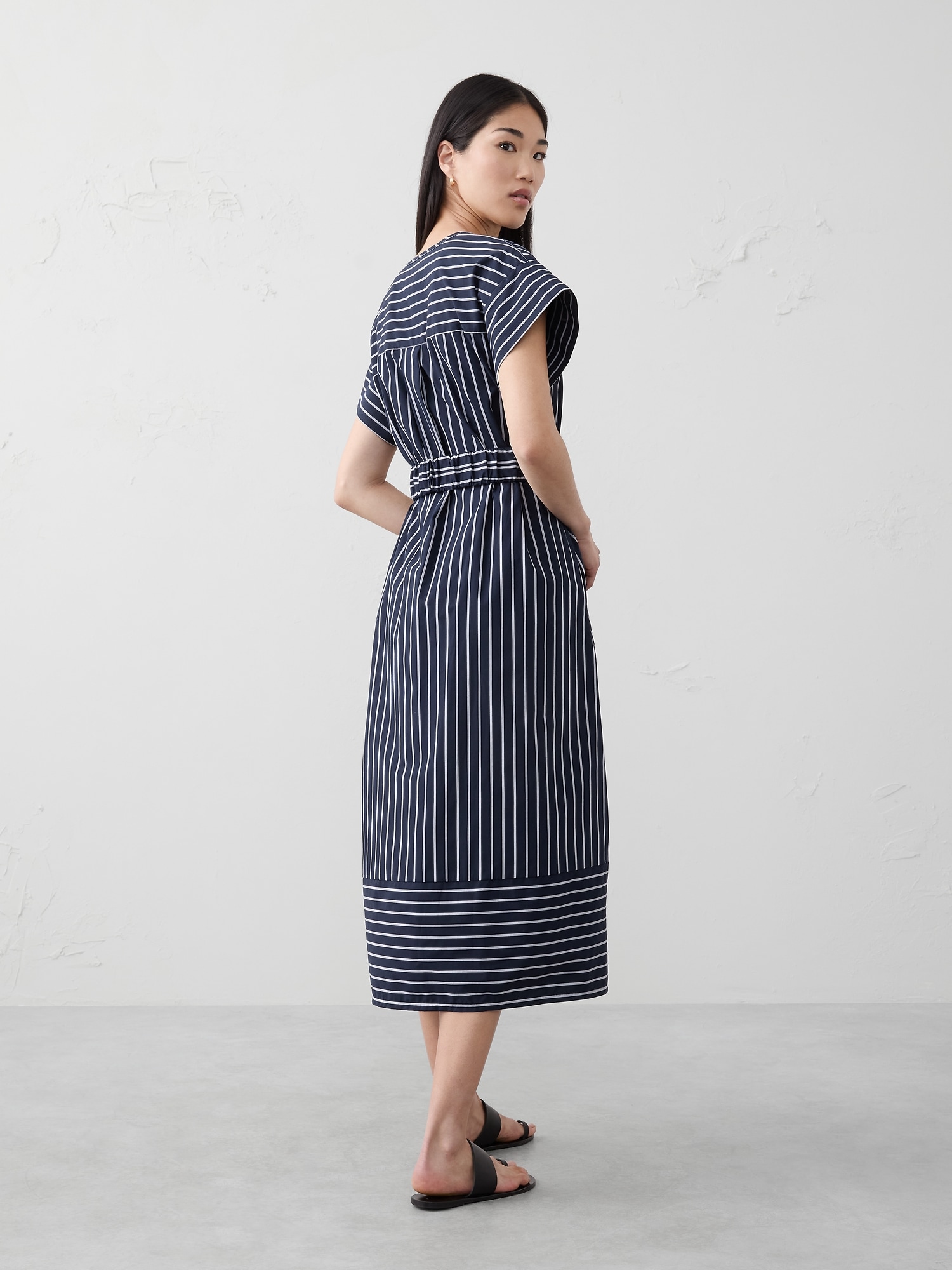 Image number 2 showing, Belted Midi Shirtdress
