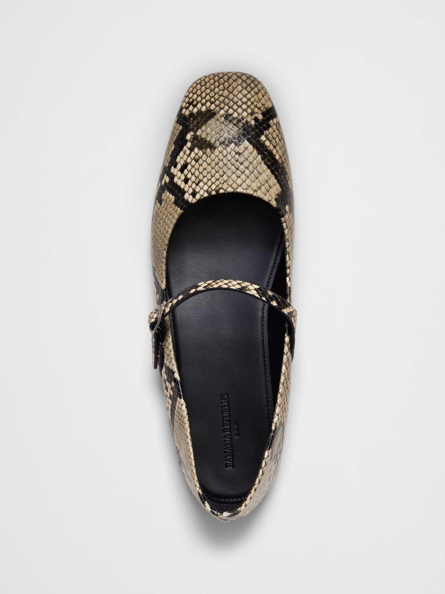 Image number 4 showing, Vegan Leather Maryjane Ballet Flat