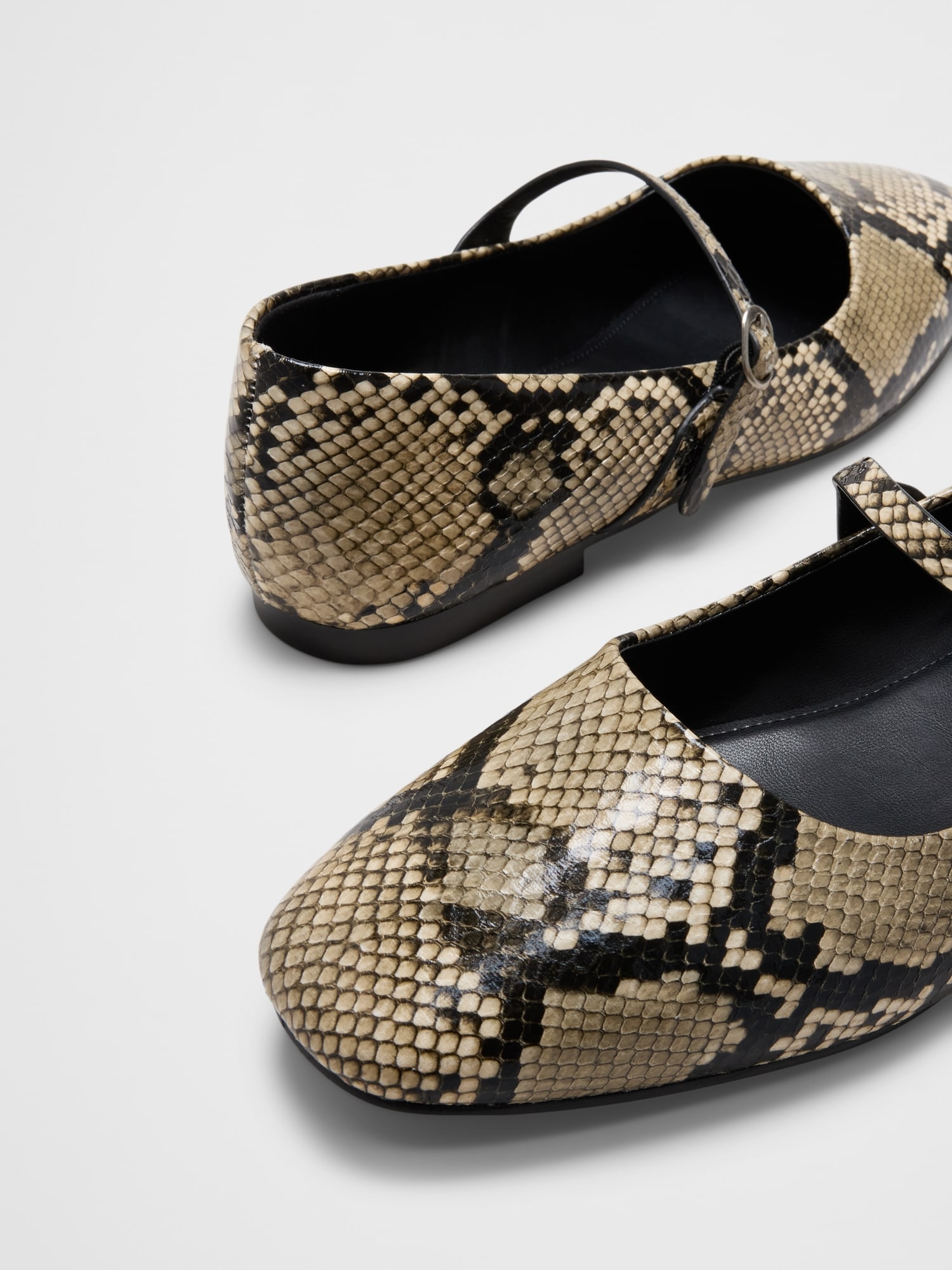 Image number 5 showing, Vegan Leather Maryjane Ballet Flat