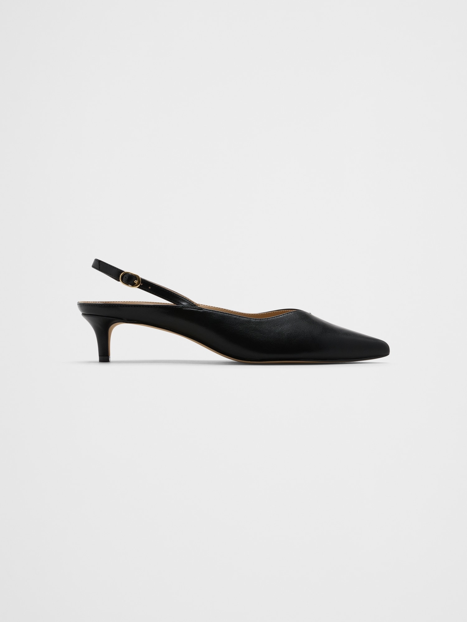 Slingback Kitten Heel Mule