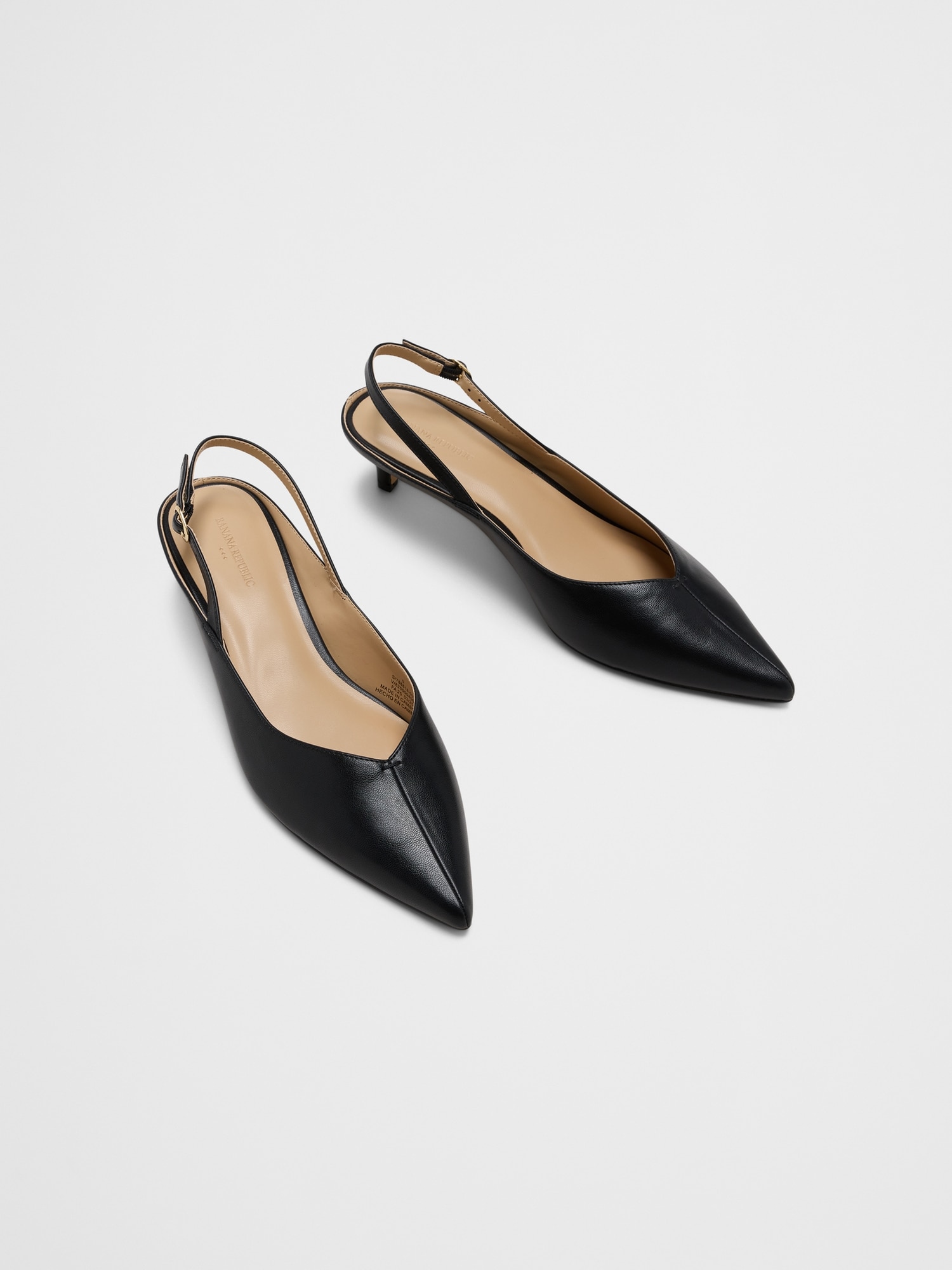 Image number 2 showing, Slingback Kitten Heel Mule