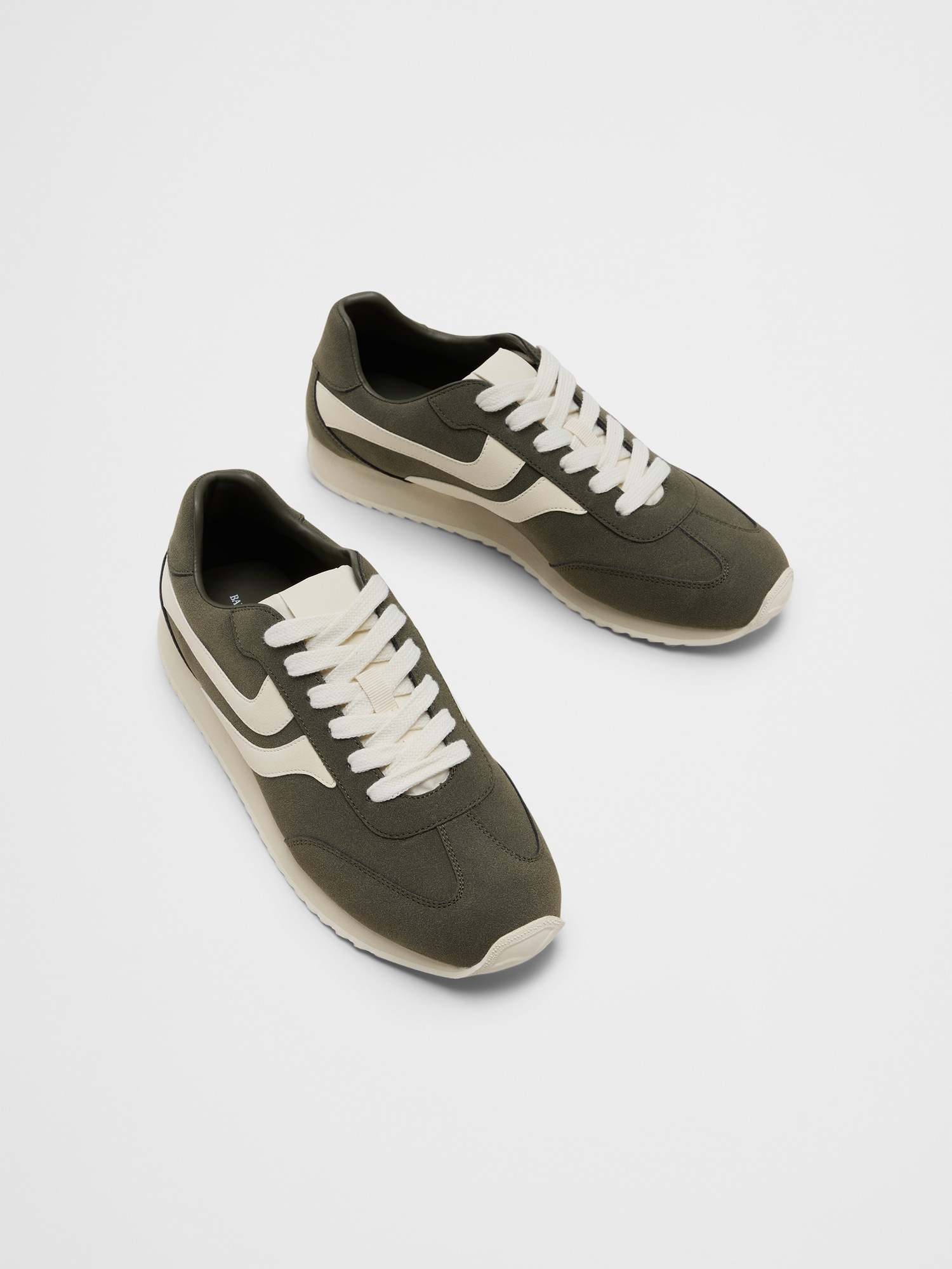 Image number 2 showing, Vegan Leather Trainer Sneaker