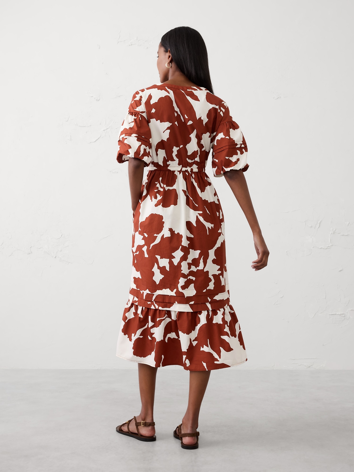 Image number 2 showing, TIERED MAXI DRESS