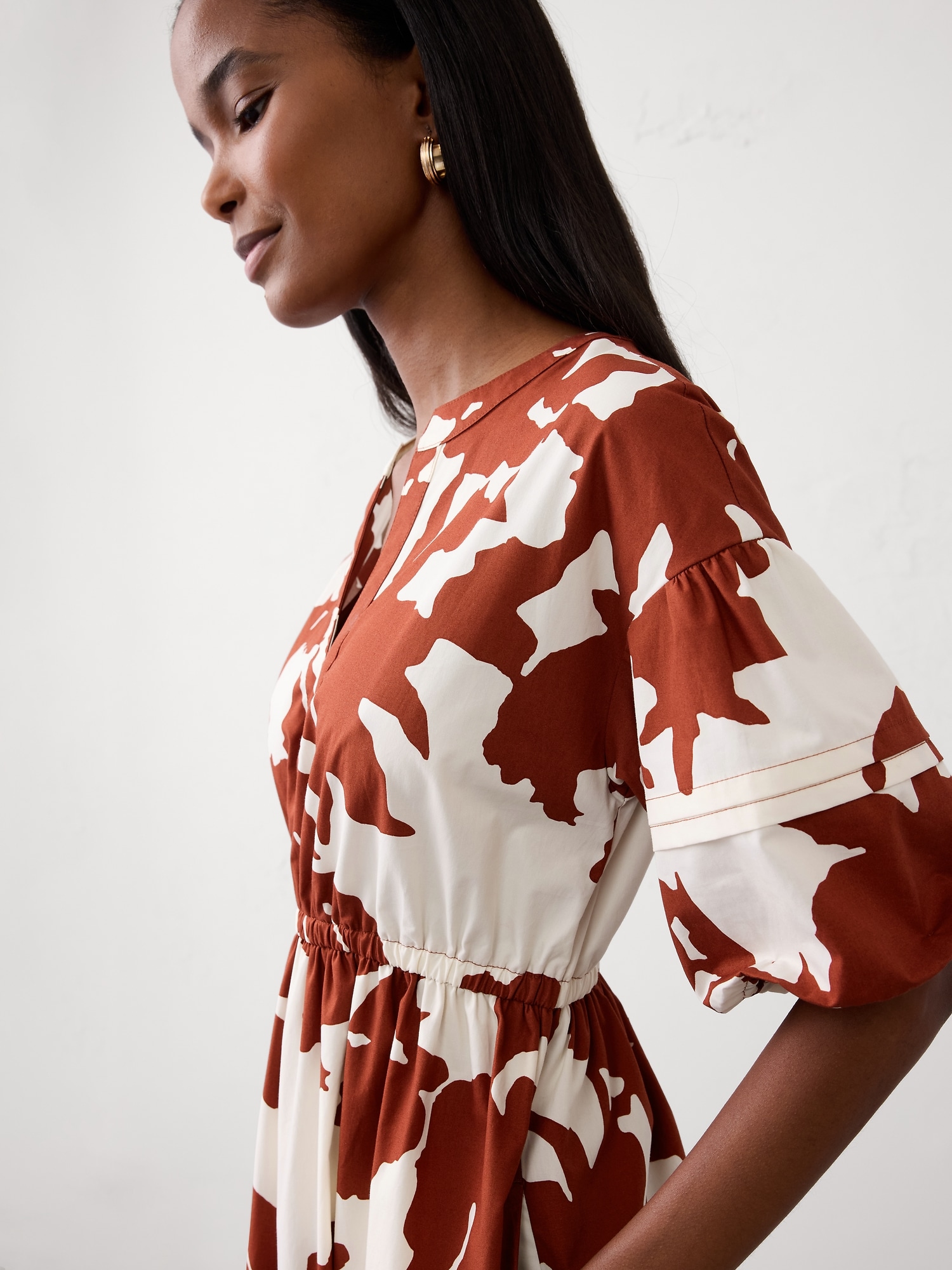 Image number 3 showing, TIERED MAXI DRESS
