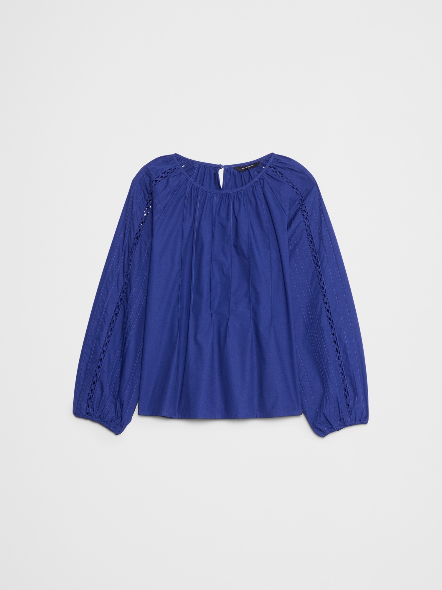 Image number 4 showing, Embroidered Trim Top