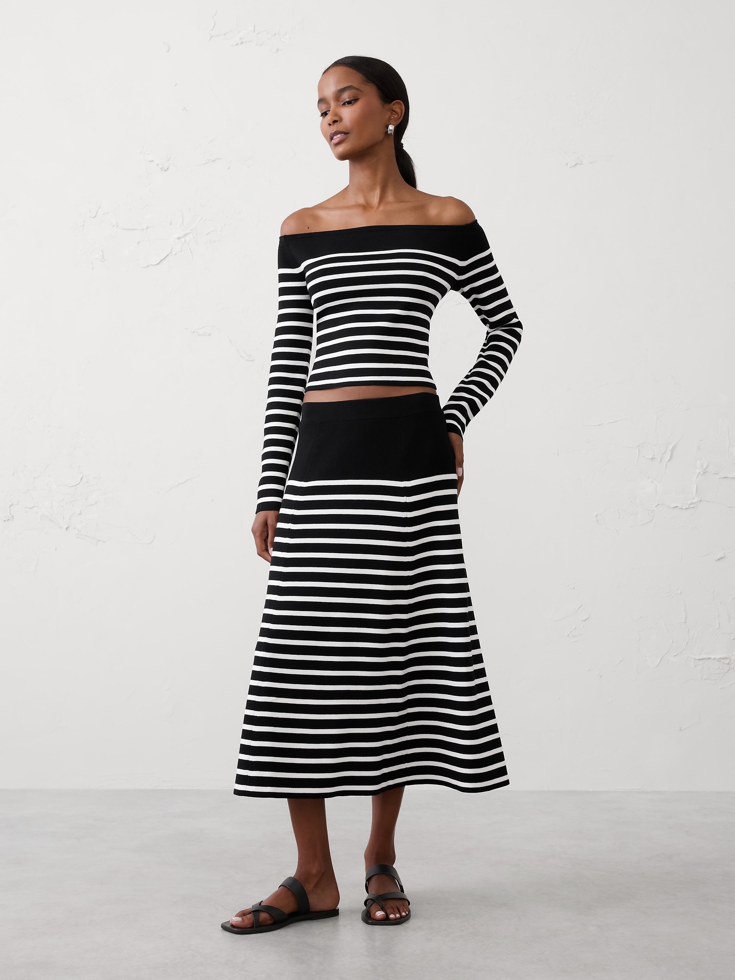 Midi Sweater Skirt