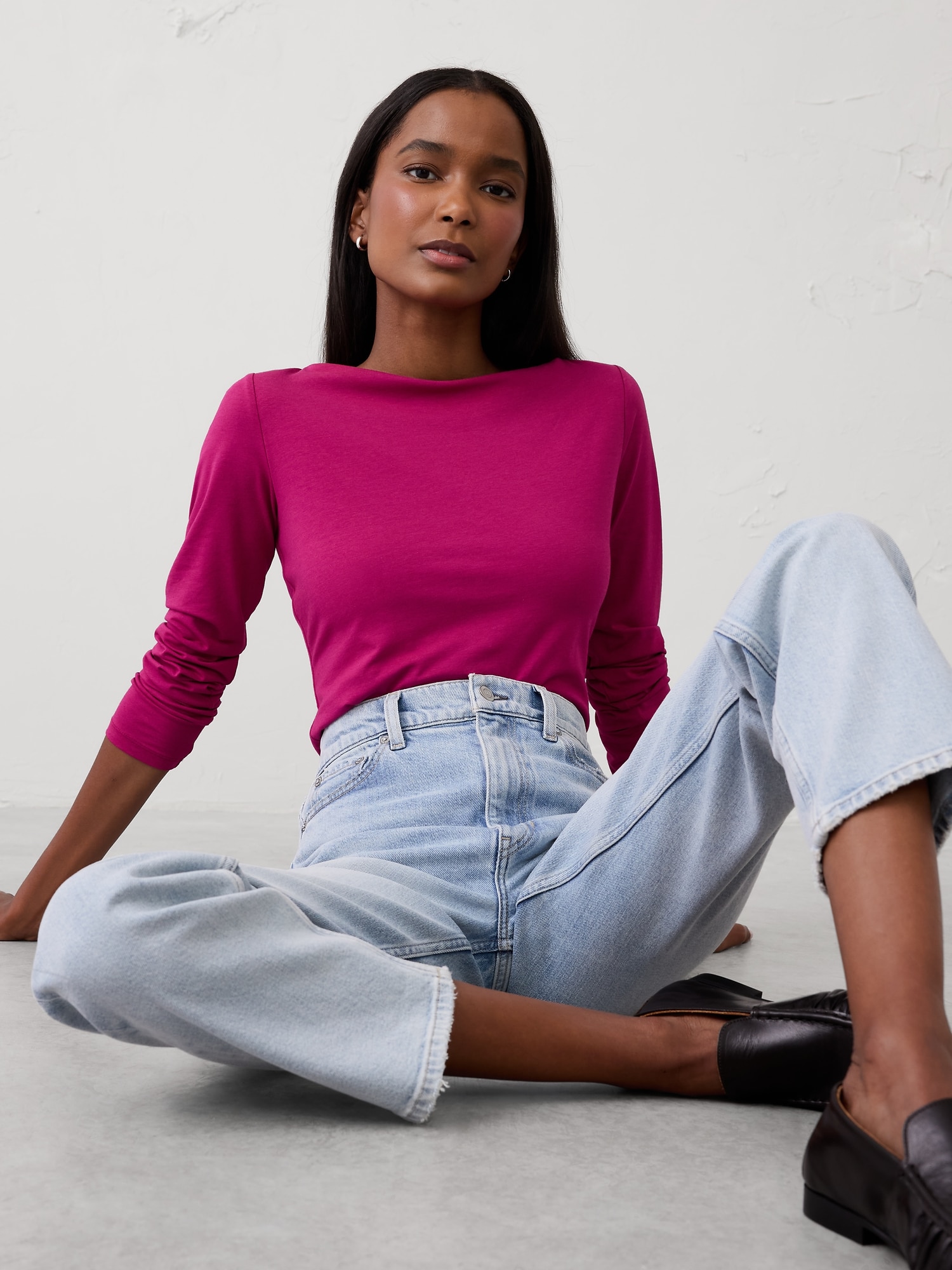 SOFT STRETCH T-SHIRT - Camu Berry