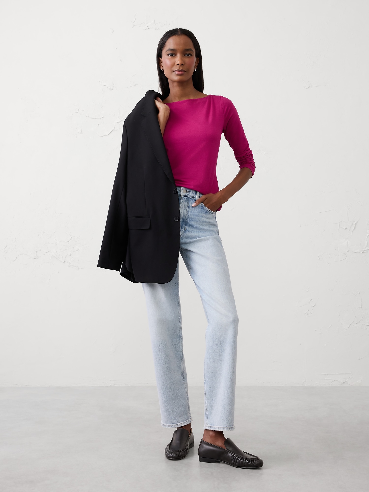Image number 3 showing, SOFT STRETCH T-SHIRT