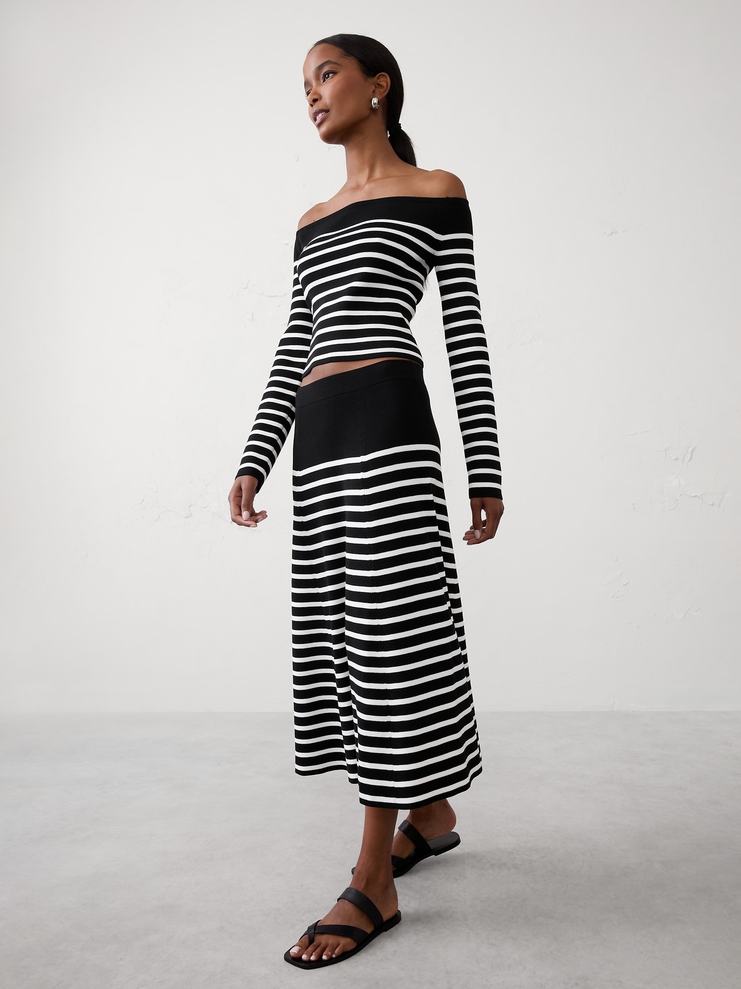 Image number 3 showing, Midi Sweater Skirt