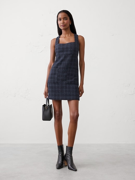 Plaid Pleated Mini Skirt