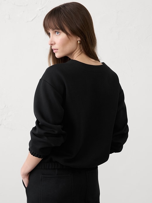 Soft Touch High-Neck Sweatshirt