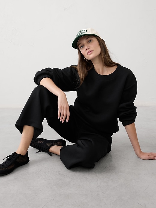 Soft Touch High-Neck Sweatshirt