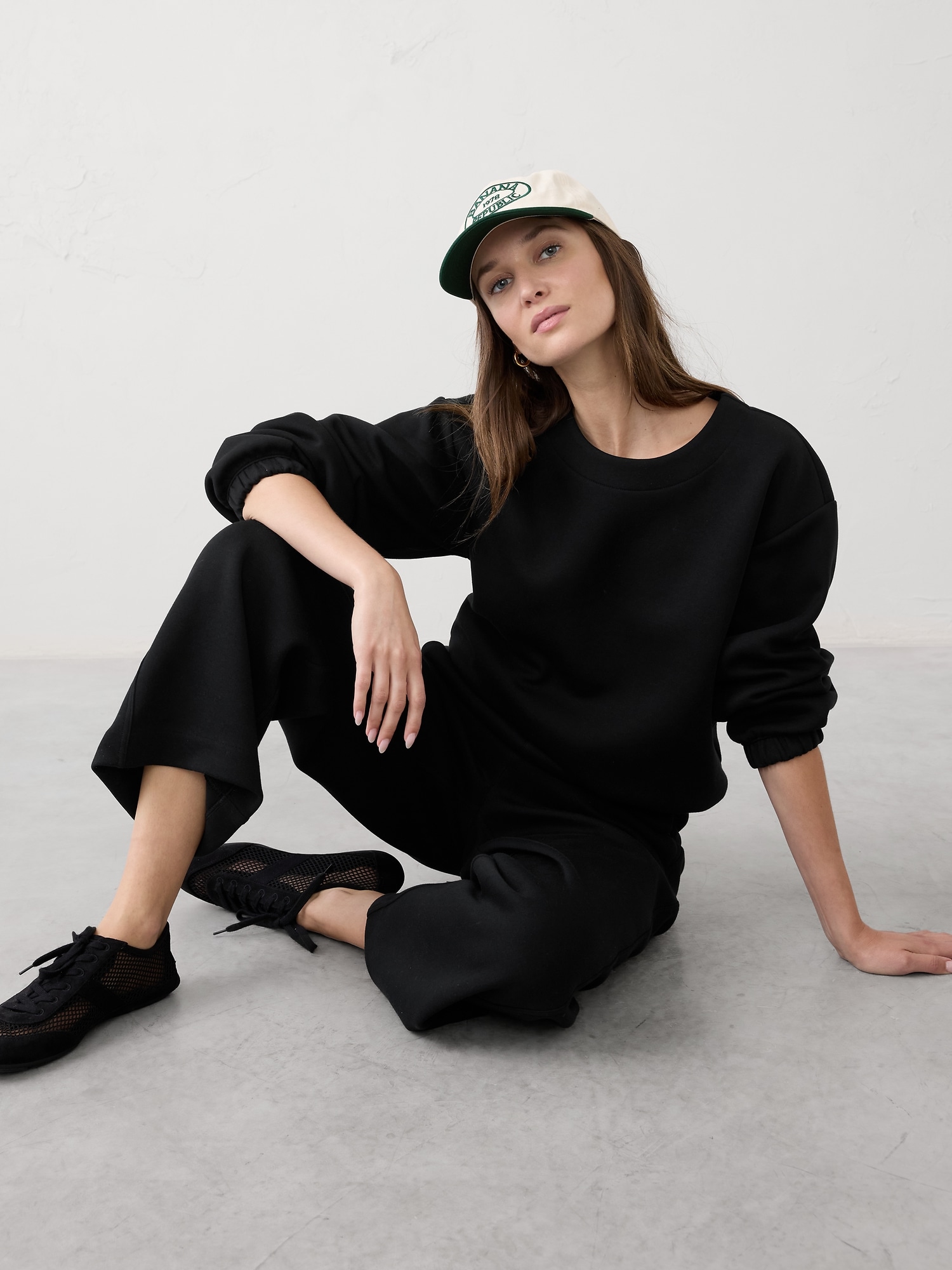 Image number 3 showing, High-Neck Sweatshirt