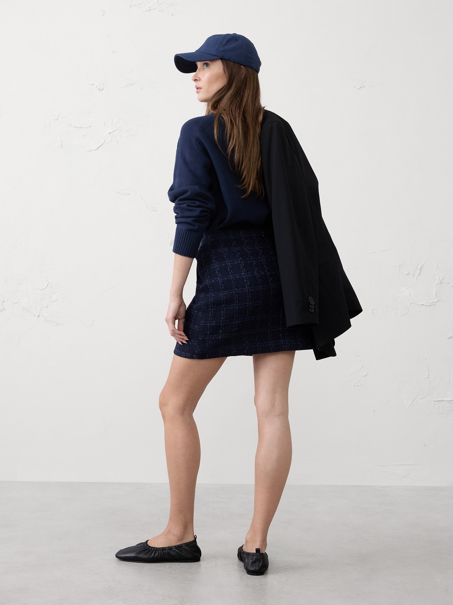 Image number 2 showing, TWEED POCKET MINI SKIRT