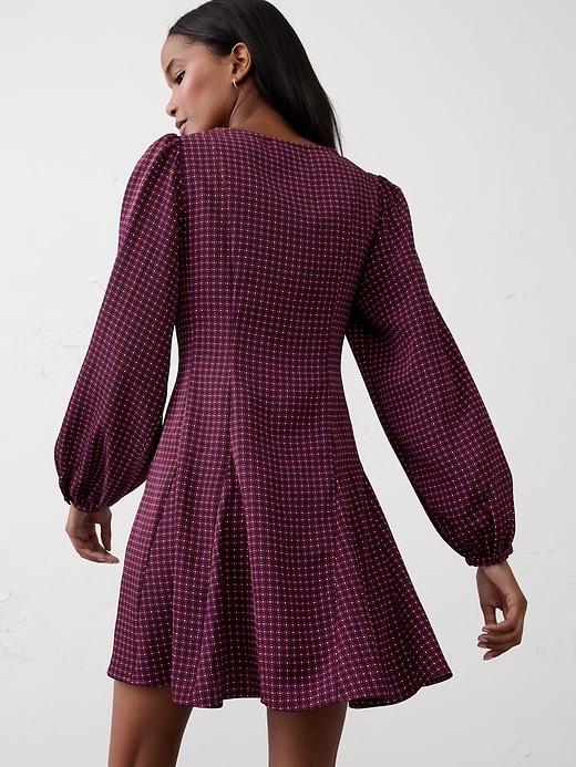 Godet Mini Dress