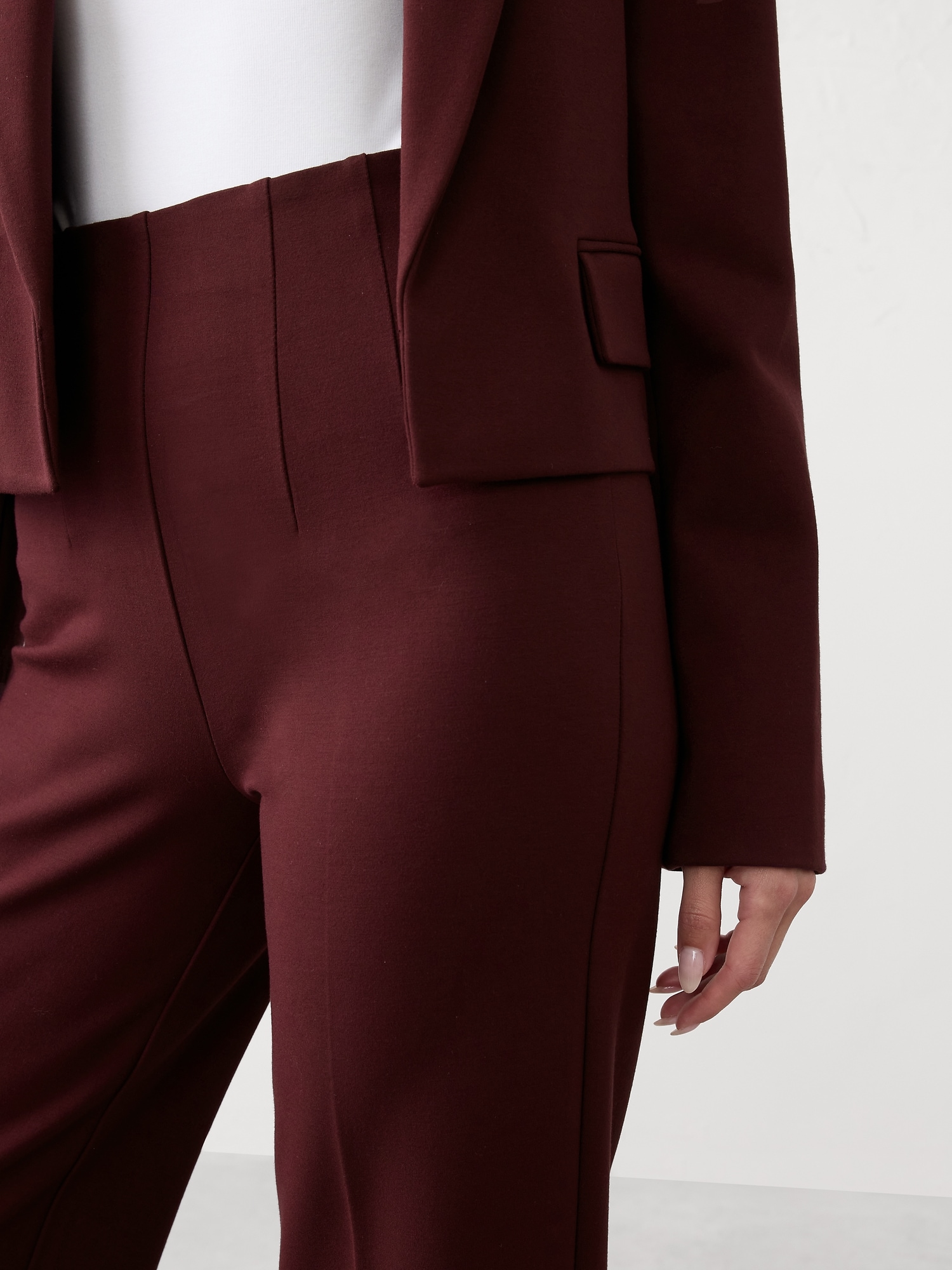 Image number 3 showing, Straight Ponte Pull-On Pant