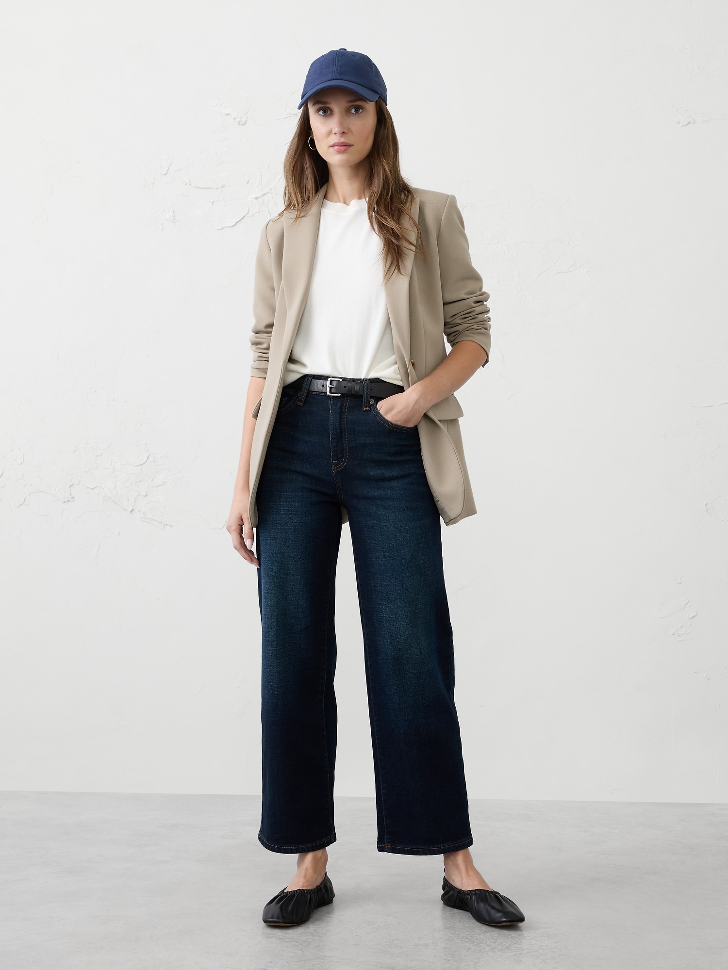 Straight High-Rise Jean - Authentic Tinted