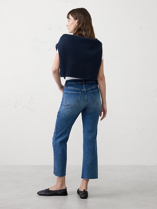 Kick Flare High-Rise Cropped Jean