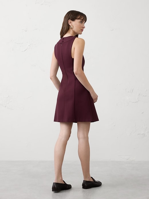 Seamed Mini Dress