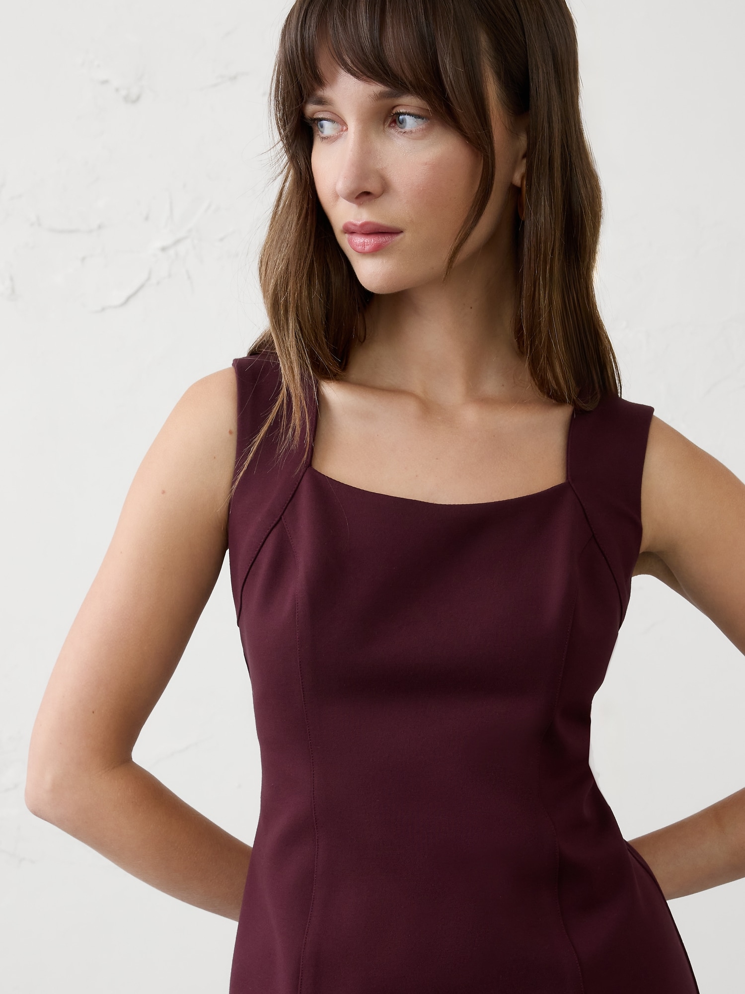 Image number 3 showing, Seamed Mini Dress