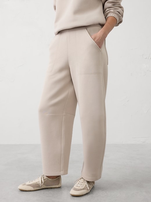 Soft Touch Slim Barrel High-Rise Pant
