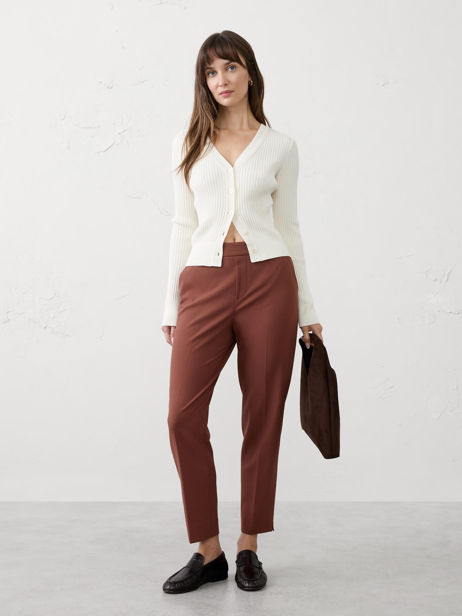 Hayden Tapered Pant - Brown