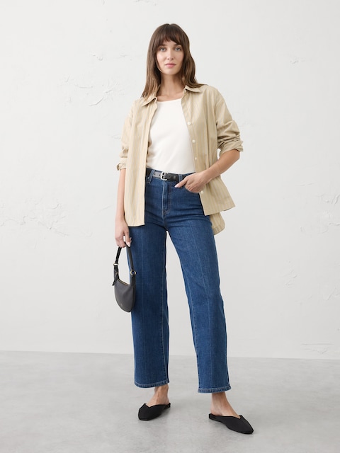 Straight High-Rise Jean