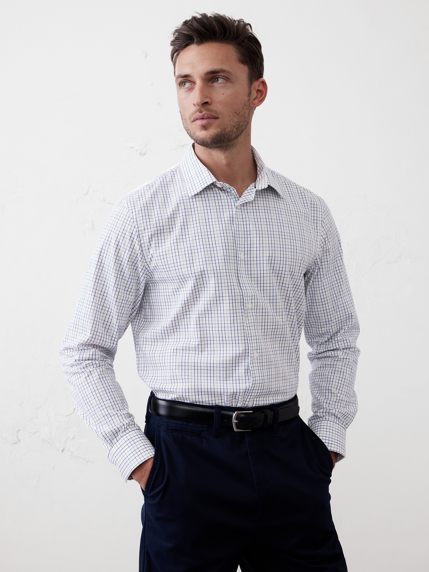 Slim Dress Shirt - Green