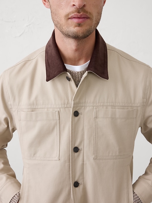 Canvas Trucker Jacket