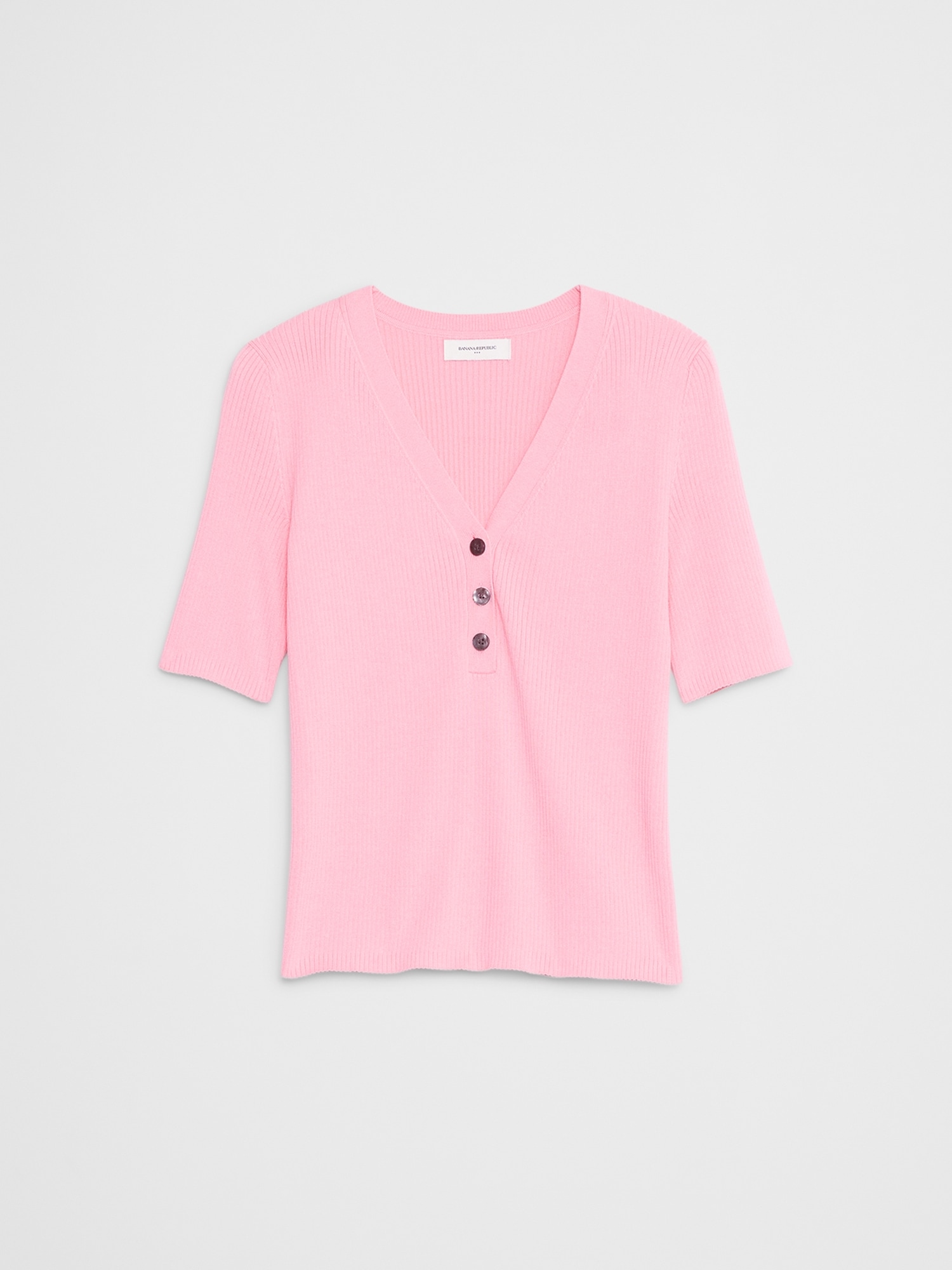 Image number 4 showing, Ribbed Sweater Henley