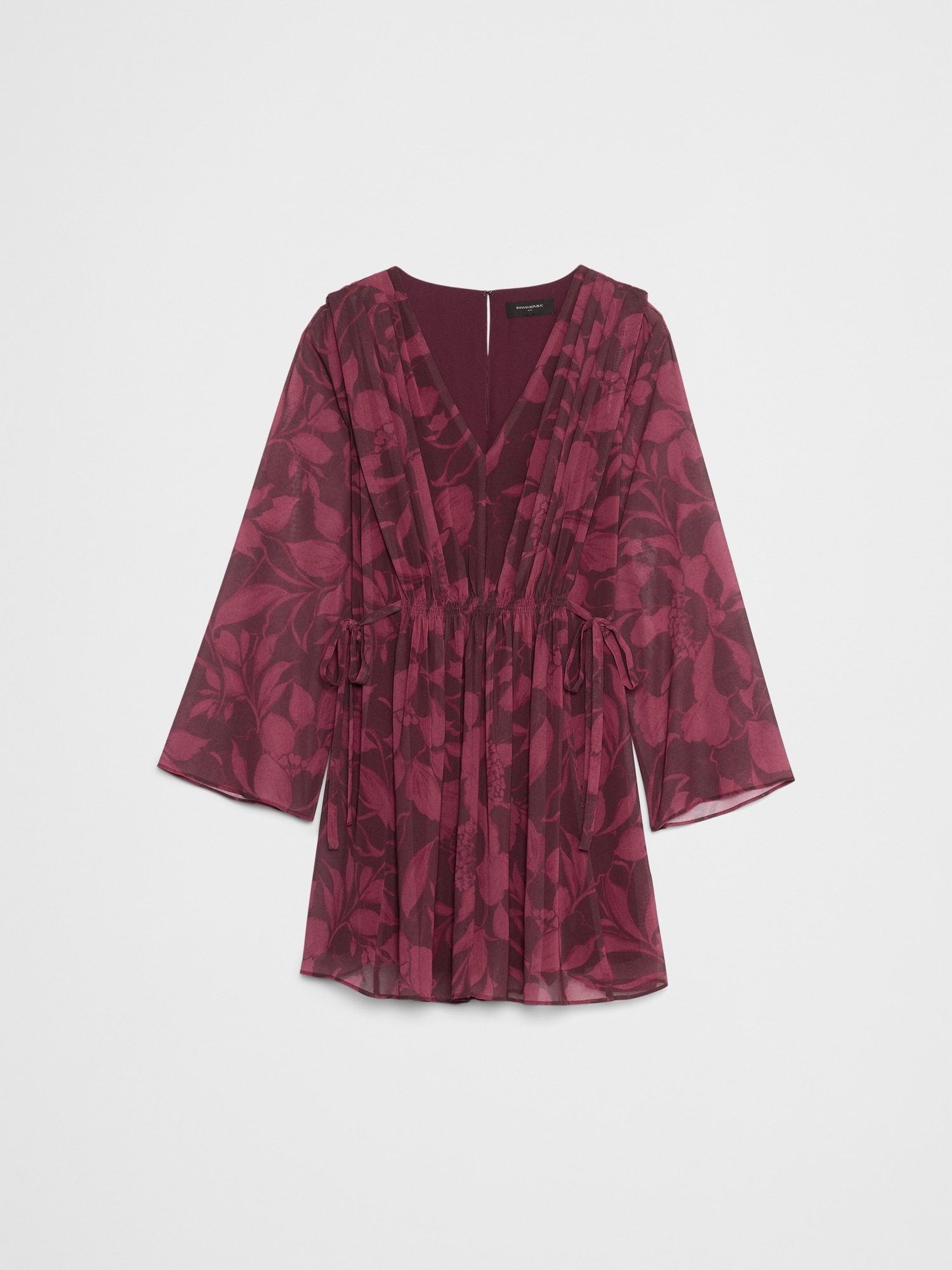 Image number 4 showing, Chiffon Side-Tie Mini Dress