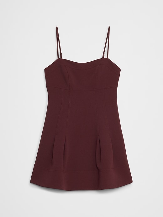 Structured Empire-Waist Mini Dress | Banana Republic Factory