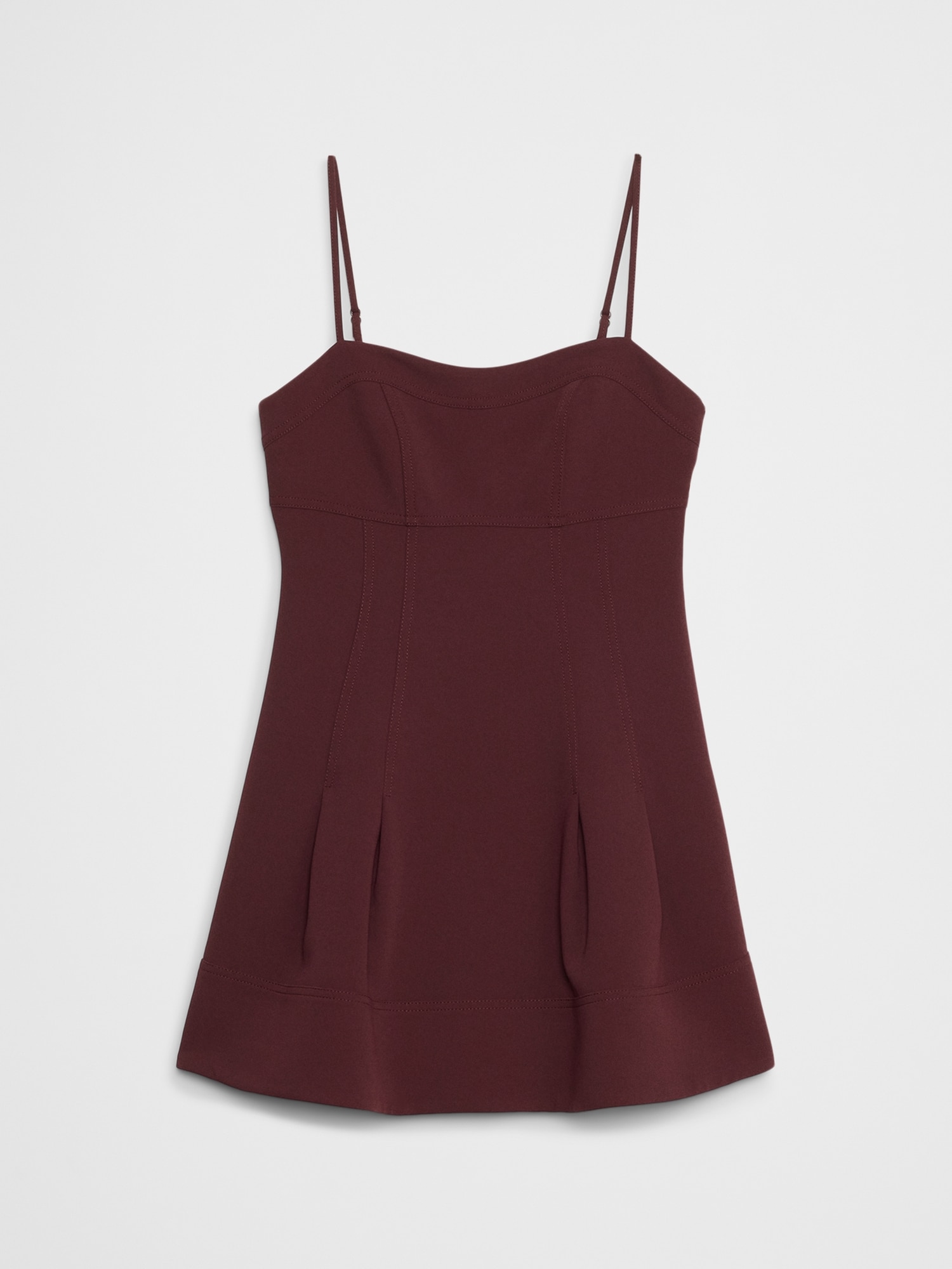 Image number 4 showing, Structured Empire-Waist Mini Dress