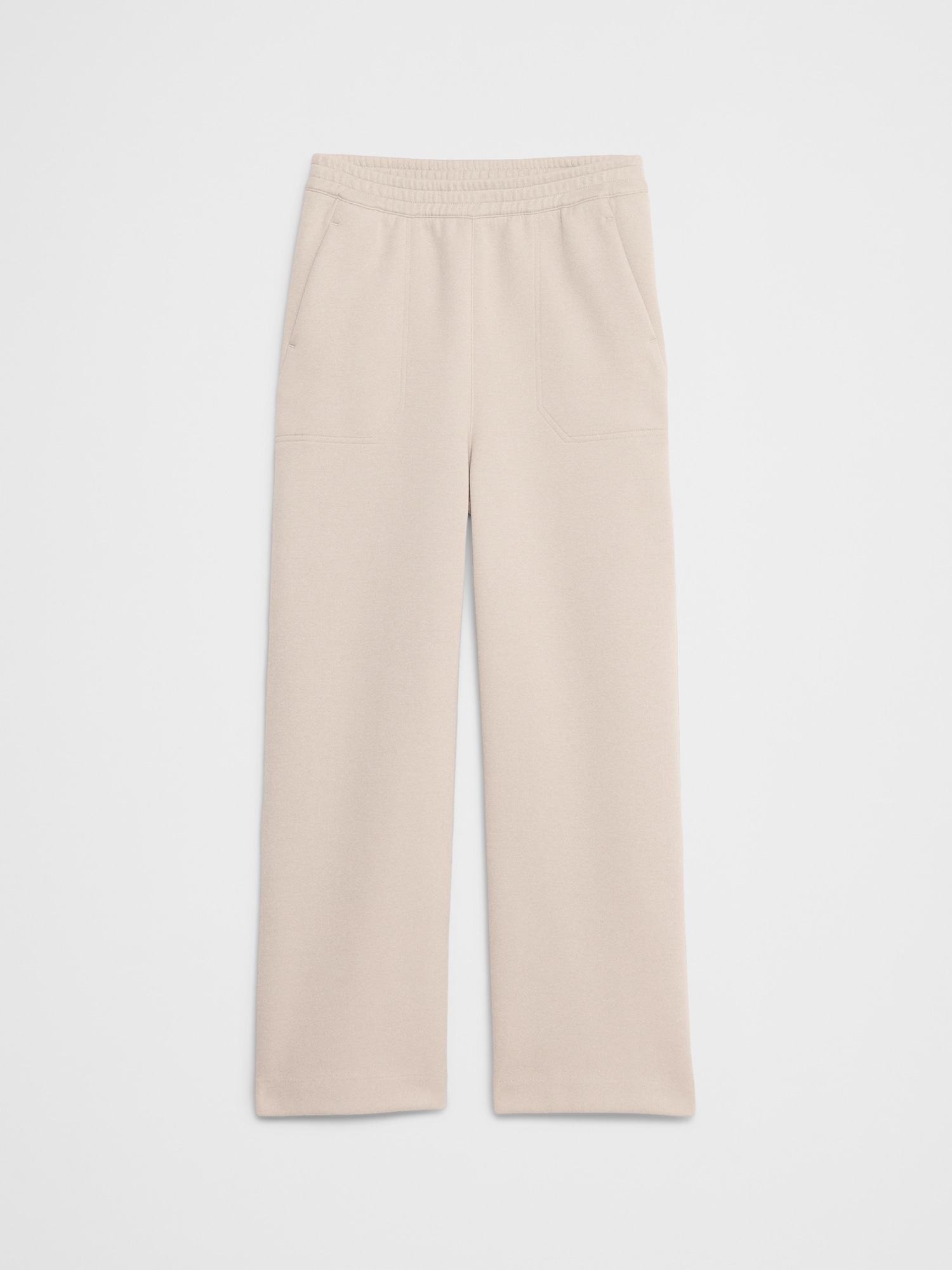Image number 4 showing, Wide-Leg High-Rise Scuba Pant