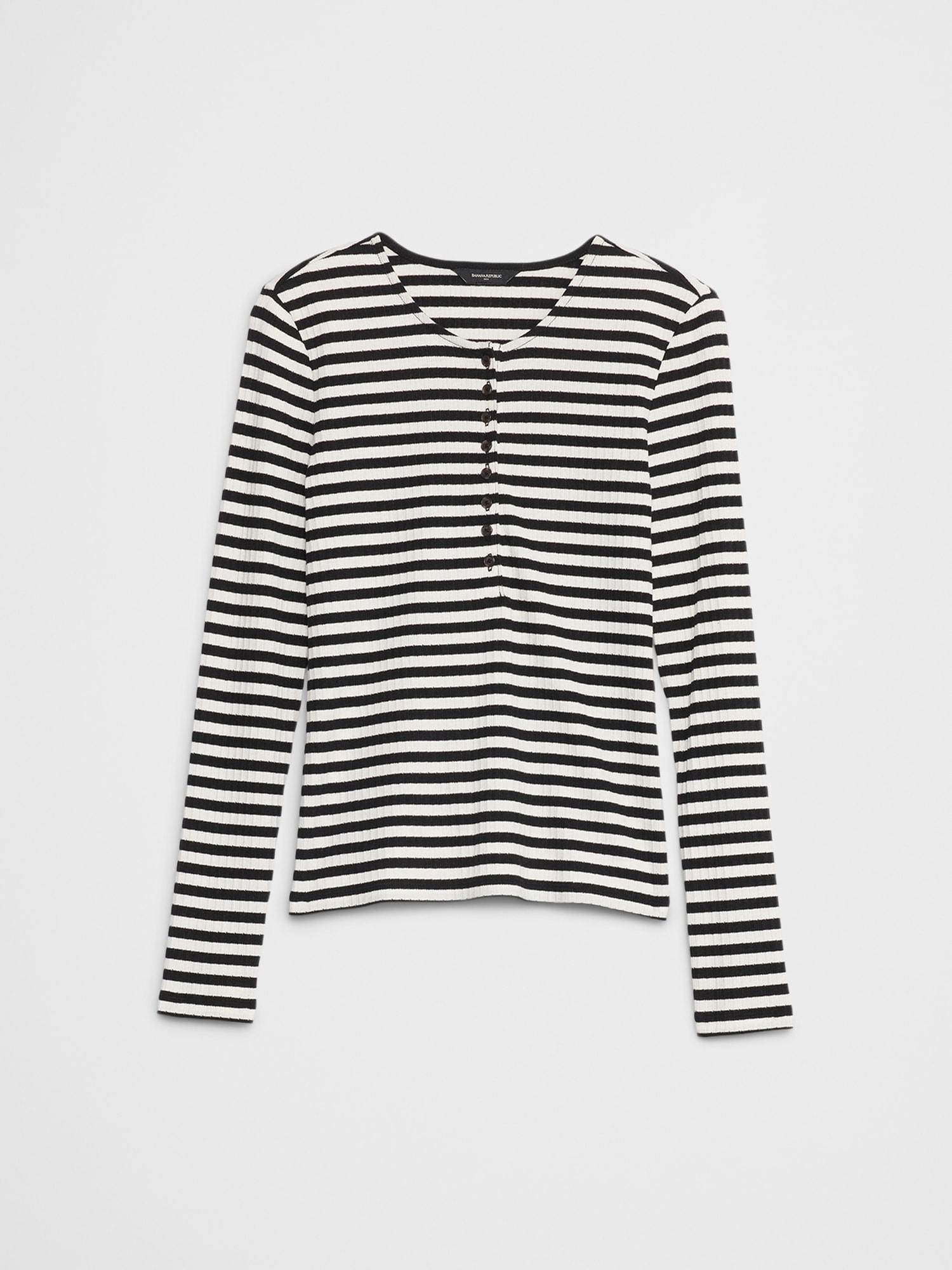 Image number 4 showing, Textured Henley