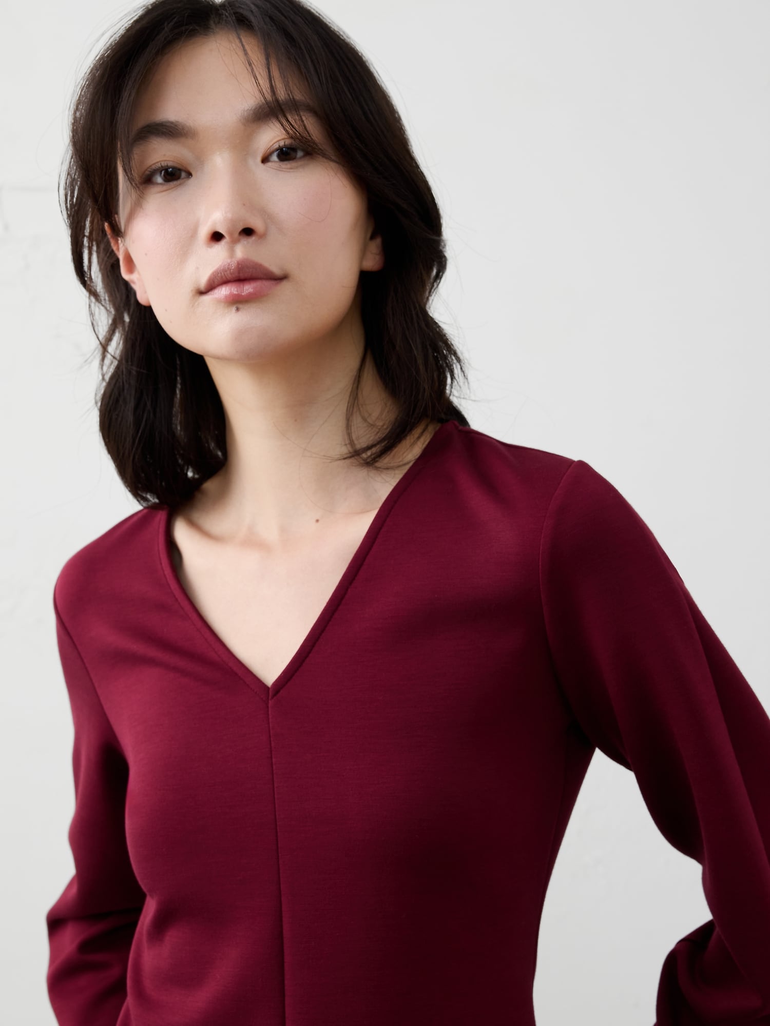 Image number 3 showing, SCUBA SEAMED TOP