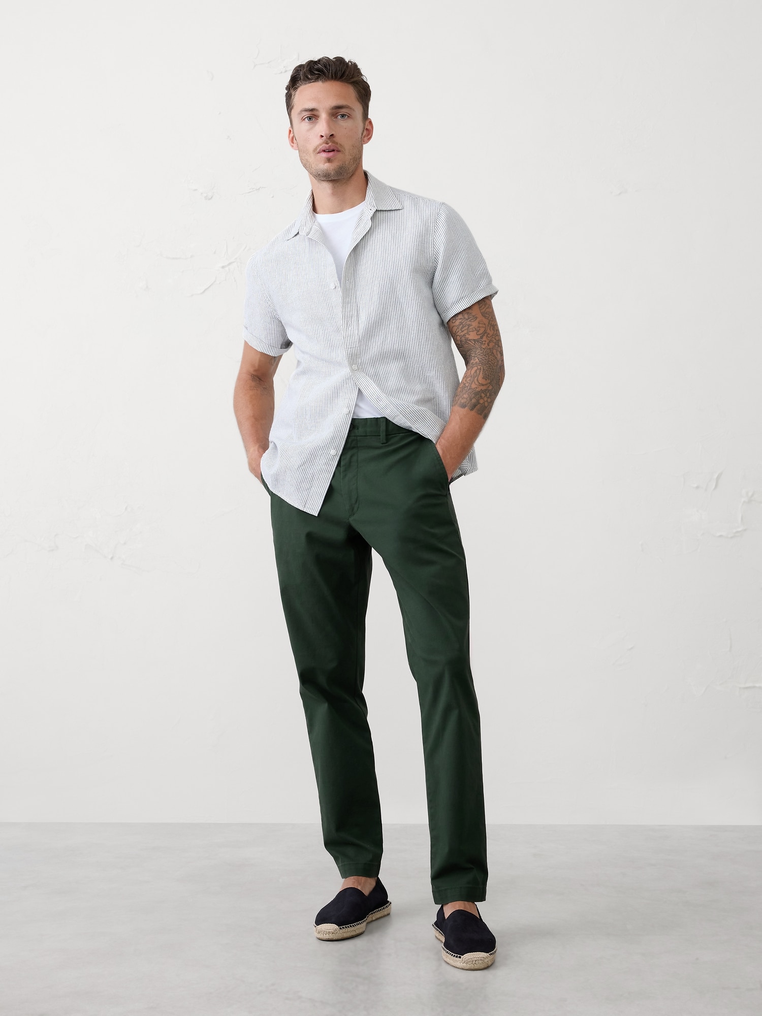 Athletic Lived-In Chino - Green