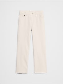 Straight Mid-Rise Cropped Jean