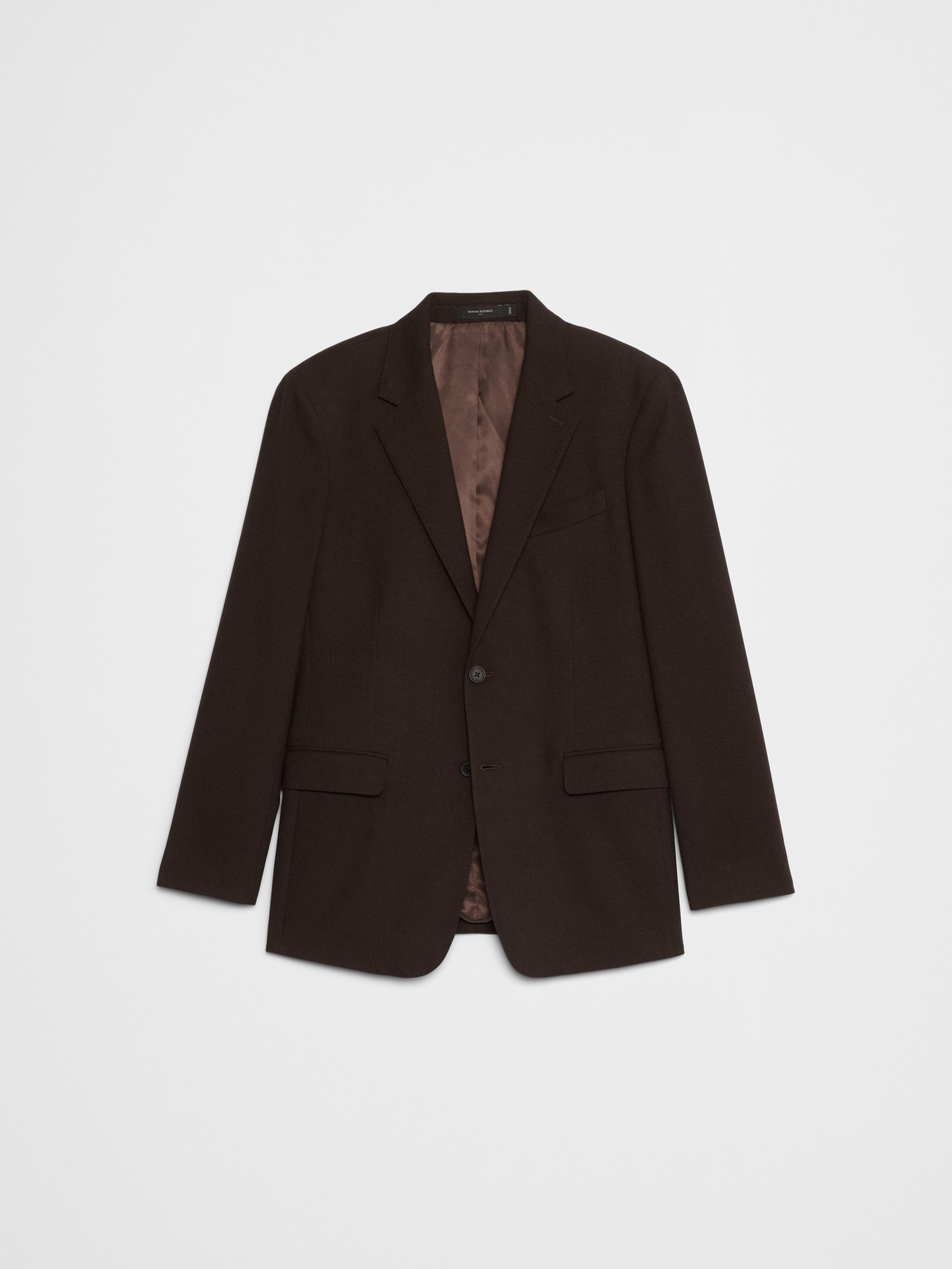 Image number 7 showing, Tailored-Fit Soft Flannel Suit Jacket