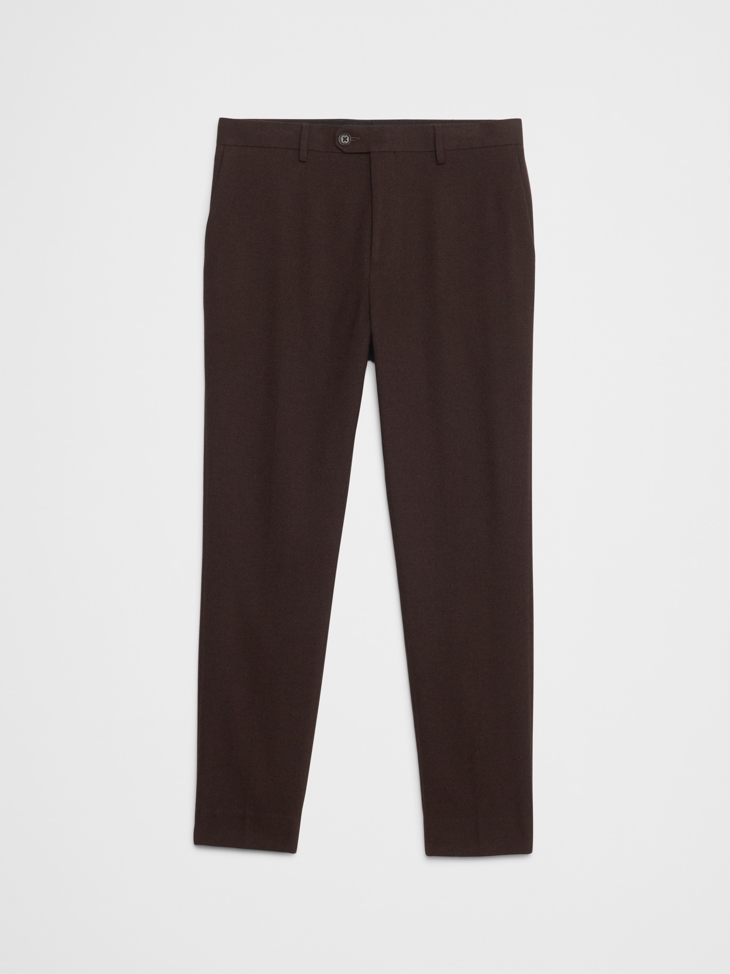 Image number 4 showing, Tailored-Fit Soft Flannel Suit Trouser