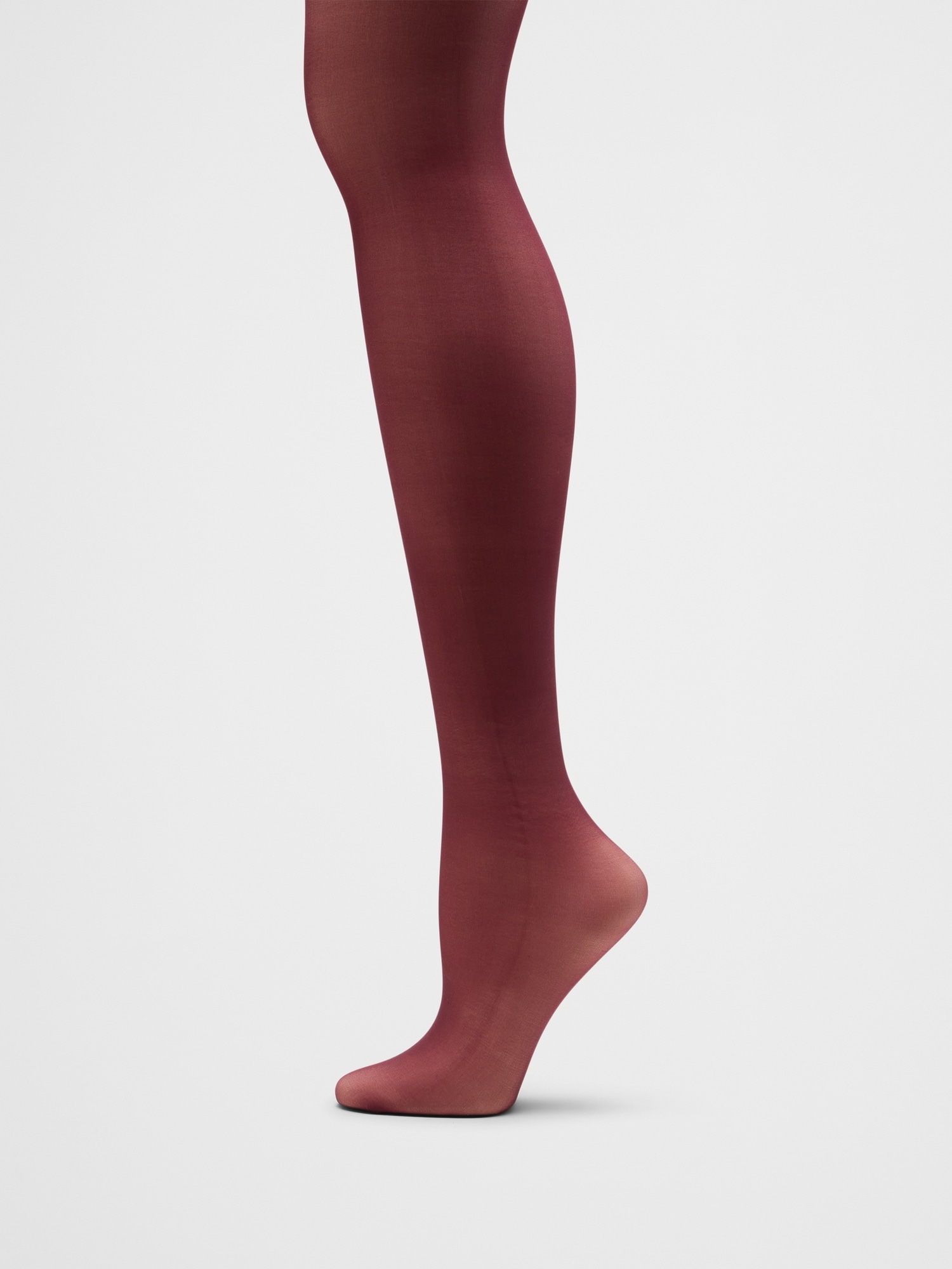 Sheer Tights - Vino Rosso