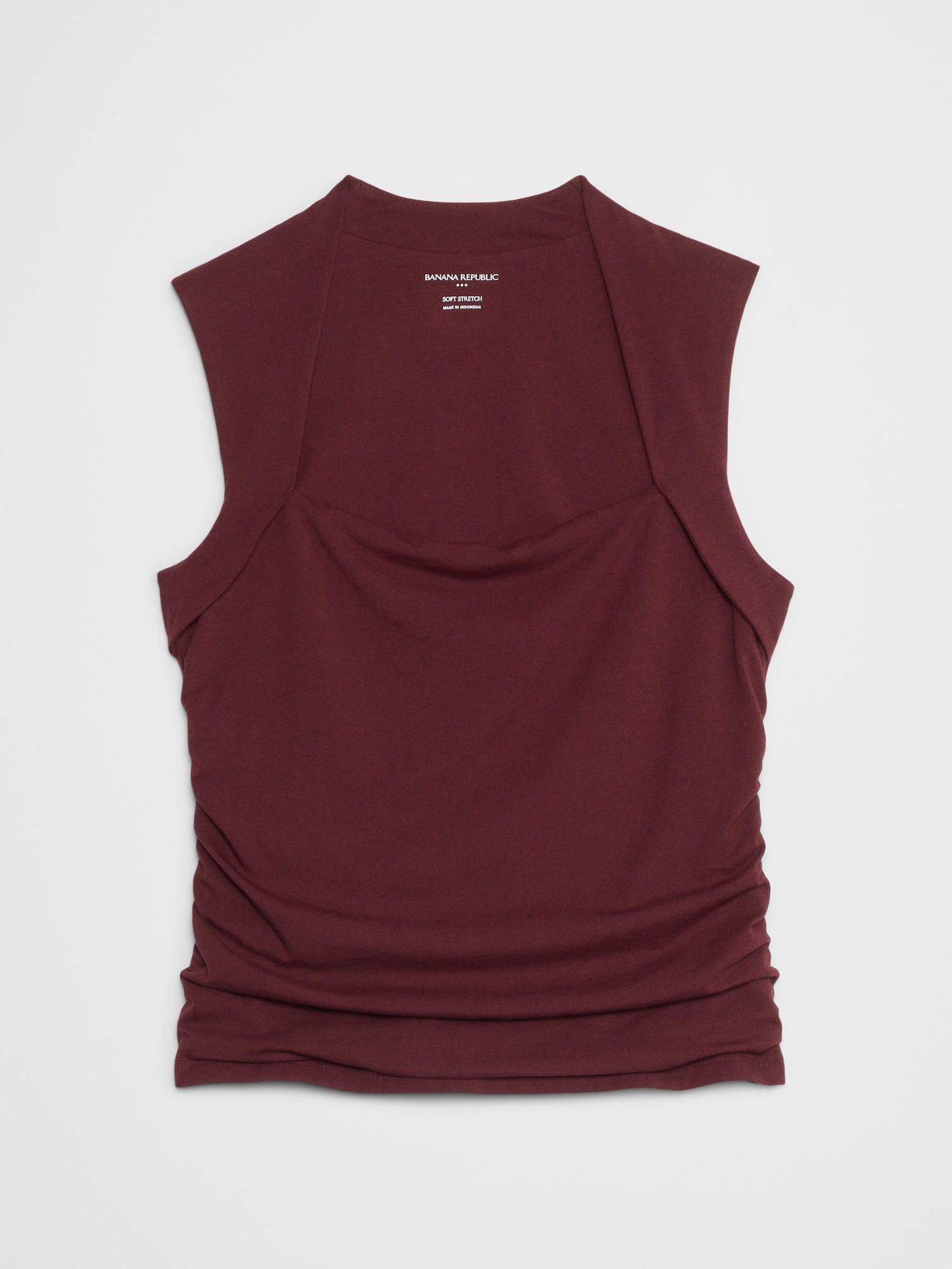 Image number 4 showing, SOFT STRETCH SIDE-SHIRRED TOP