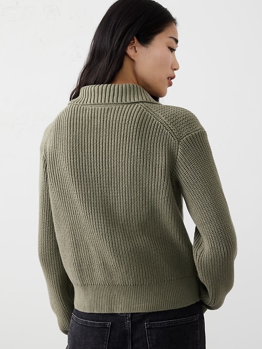 Textured Sweater Jacket