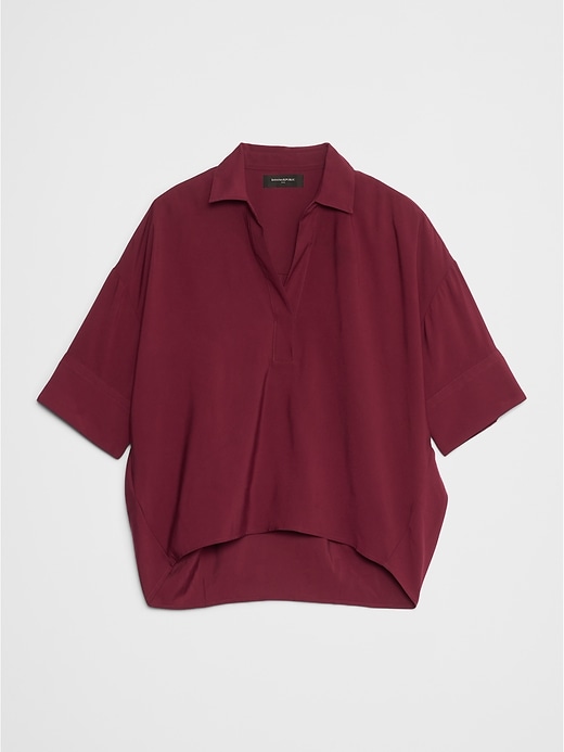 Drapey Oversized Top | Banana Republic Factory