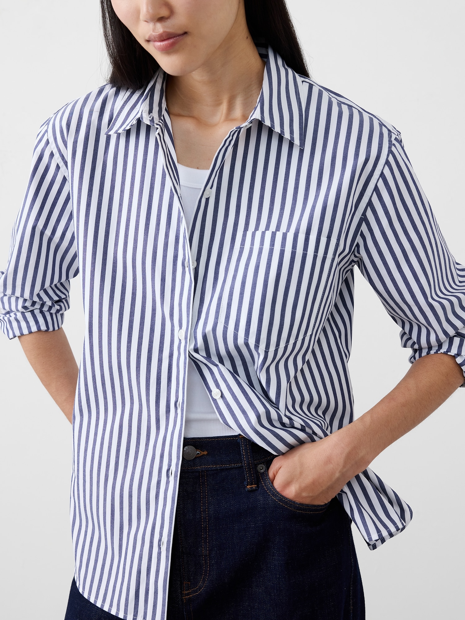 Image number 3 showing, Classic Poplin Shirt