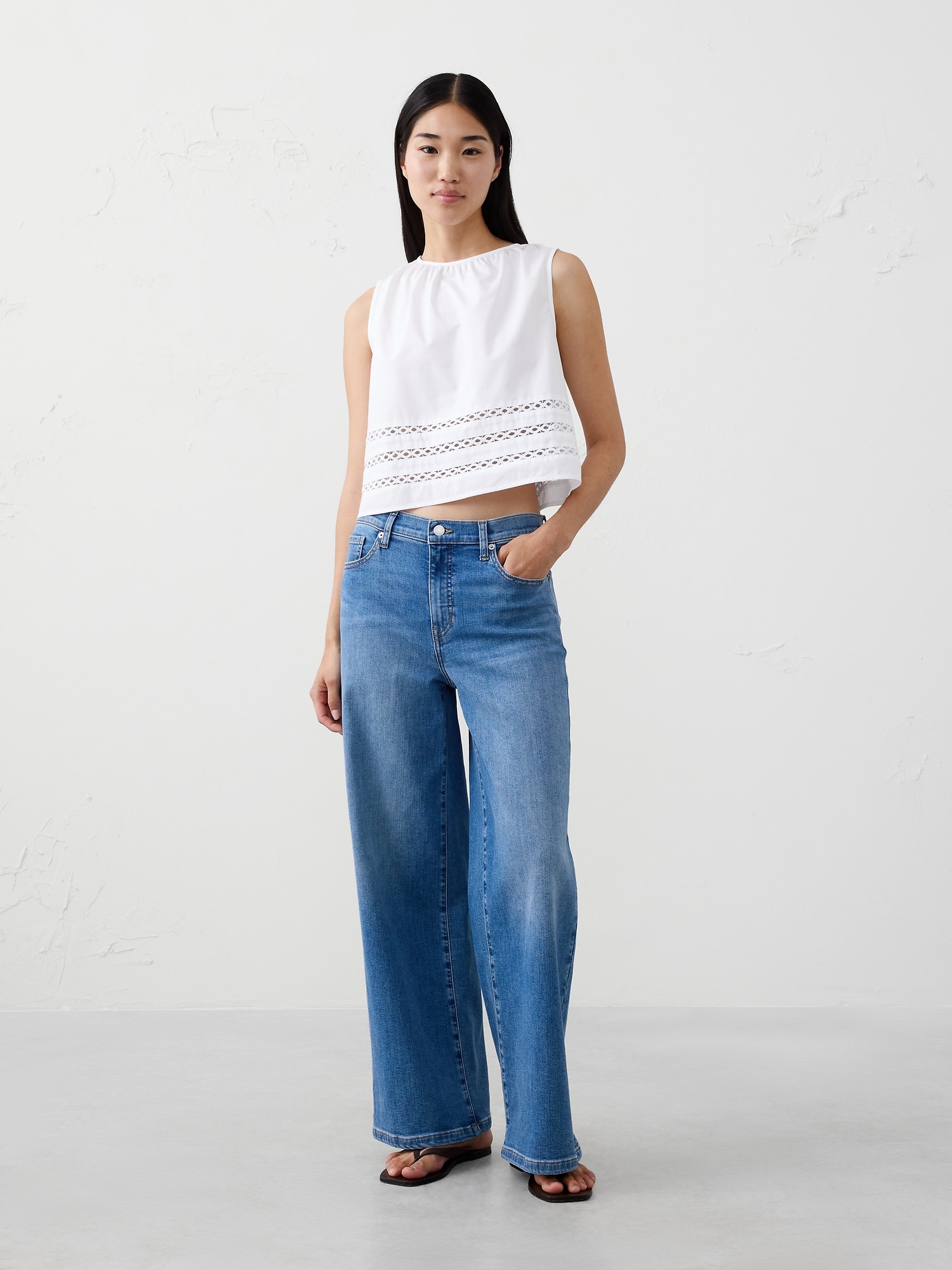Image number 1 showing, Embroidered Top