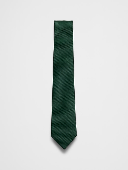 Navy Location Point Tie